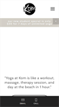 Mobile Screenshot of komhotyoga.com